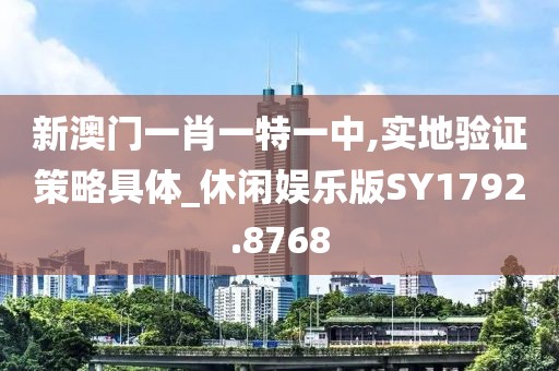 新澳门一肖一特一中,实地验证策略具体_休闲娱乐版SY1792.8768