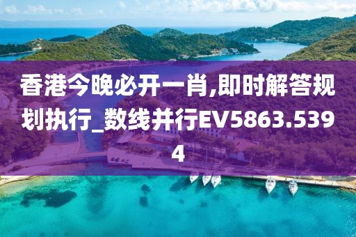 香港今晚必开一肖,即时解答规划执行_数线并行EV5863.5394