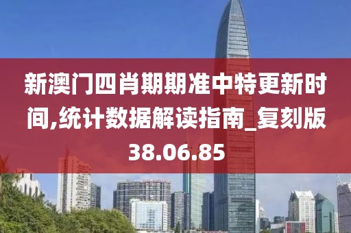 新澳门四肖期期准中特更新时间,统计数据解读指南_复刻版38.06.85