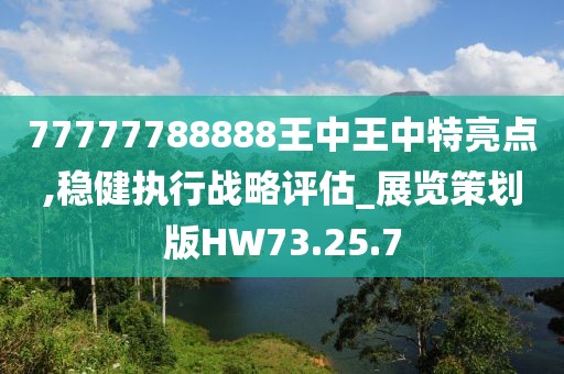 77777788888王中王中特亮点,稳健执行战略评估_展览策划版HW73.25.7