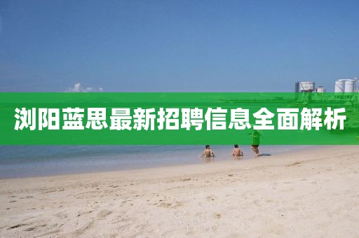 浏阳蓝思最新招聘信息全面解析