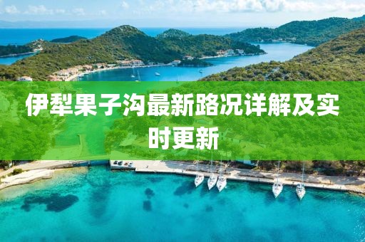 伊犁果子沟最新路况详解及实时更新