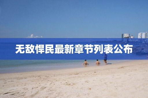 无敌悍民最新章节列表公布