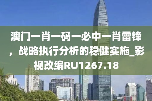 澳门一肖一码一必中一肖雷锋，战略执行分析的稳健实施_影视改编RU1267.18
