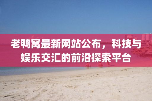 老鸭窝最新网站公布，科技与娱乐交汇的前沿探索平台
