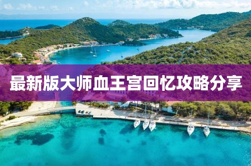 最新版大师血王宫回忆攻略分享