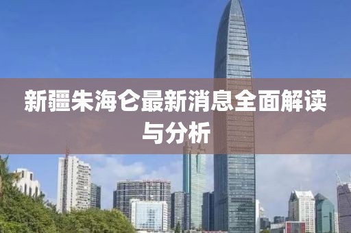 新疆朱海仑最新消息全面解读与分析