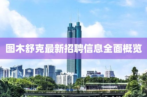 图木舒克最新招聘信息全面概览