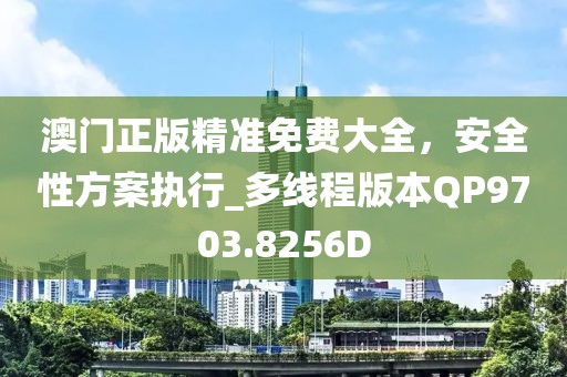 澳门正版精准免费大全，安全性方案执行_多线程版本QP9703.8256D