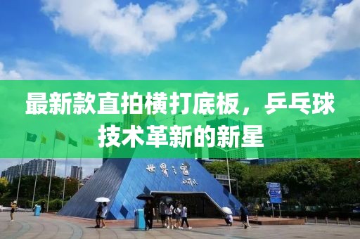 最新款直拍横打底板，乒乓球技术革新的新星