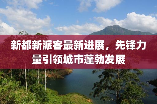 新都新派客最新进展，先锋力量引领城市蓬勃发展