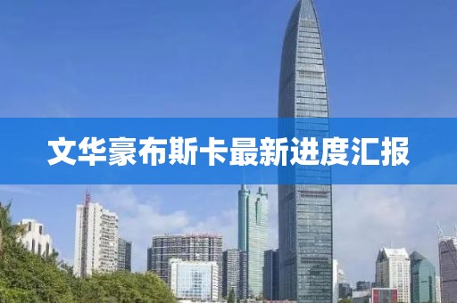 文华豪布斯卡最新进度汇报
