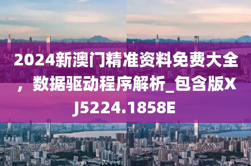 2024新澳门精准资料免费大全，数据驱动程序解析_包含版XJ5224.1858E