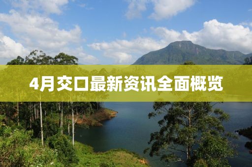 4月交口最新资讯全面概览