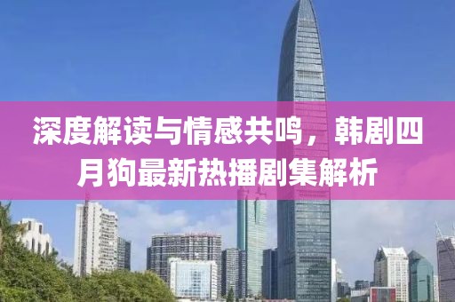 深度解读与情感共鸣，韩剧四月狗最新热播剧集解析