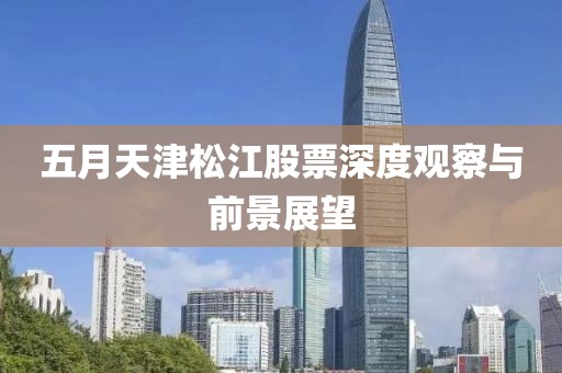 五月天津松江股票深度观察与前景展望