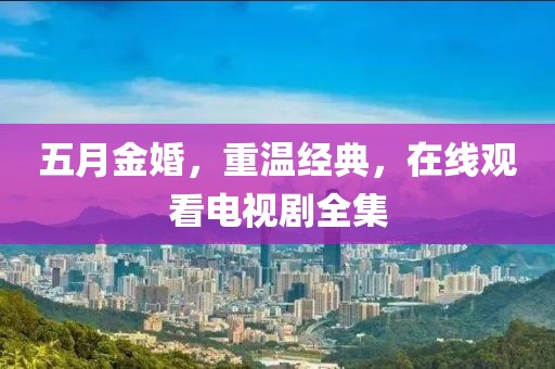 五月金婚，重温经典，在线观看电视剧全集