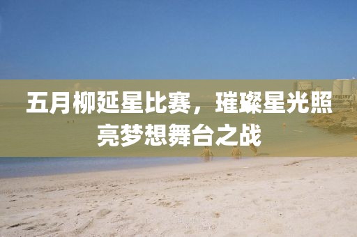 五月柳延星比赛，璀璨星光照亮梦想舞台之战