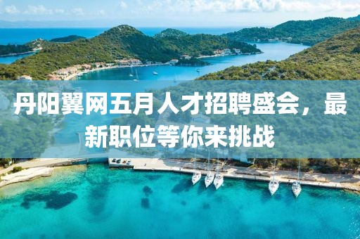 丹阳翼网五月人才招聘盛会，最新职位等你来挑战