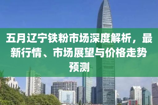 五月辽宁铁粉市场深度解析，最新行情、市场展望与价格走势预测