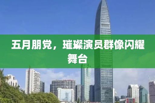 五月朋党，璀璨演员群像闪耀舞台