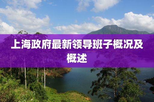 上海政府最新领导班子概况及概述