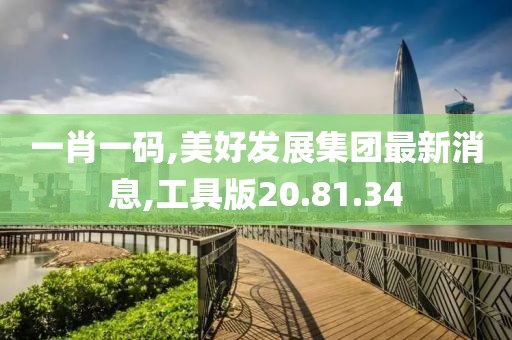 一肖一码,美好发展集团最新消息,工具版20.81.34