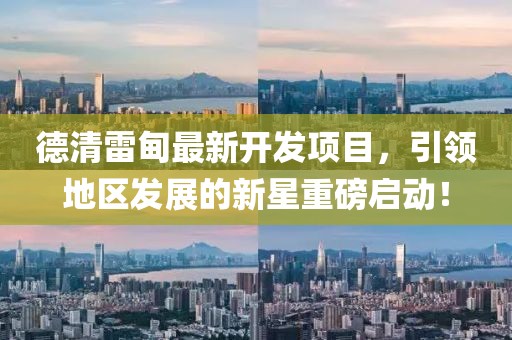 德清雷甸最新开发项目，引领地区发展的新星重磅启动！