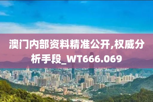 澳门内部资料精准公开,权威分析手段_WT666.069