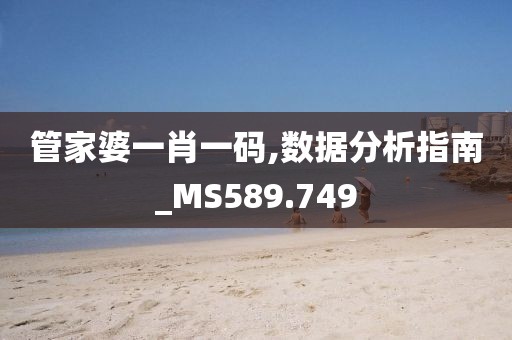 管家婆一肖一码,数据分析指南_MS589.749