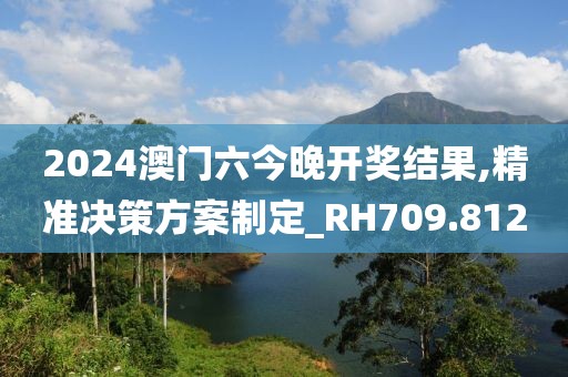 2024澳门六今晚开奖结果,精准决策方案制定_RH709.812