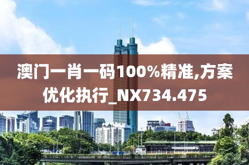澳门一肖一码100%精准,方案优化执行_NX734.475