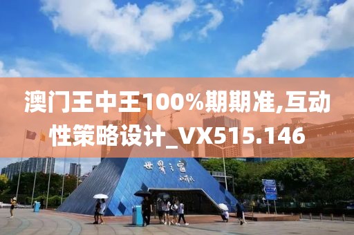 澳门王中王100%期期准,互动性策略设计_VX515.146