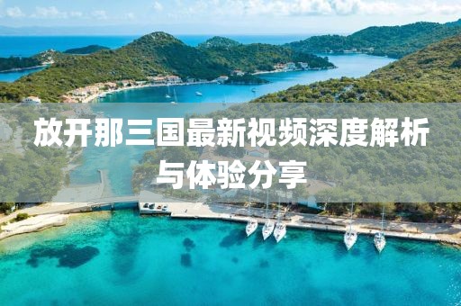 放开那三国最新视频深度解析与体验分享