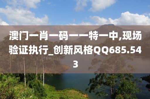 澳门一肖一码一一特一中,现场验证执行_创新风格QQ685.543