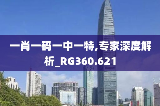 一肖一码一中一特,专家深度解析_RG360.621