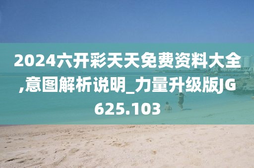 2024六开彩天天免费资料大全,意图解析说明_力量升级版JG625.103