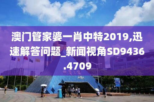 澳门管家婆一肖中特2019,迅速解答问题_新闻视角SD9436.4709