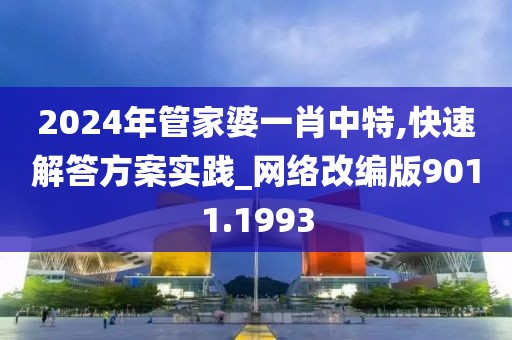 2024年管家婆一肖中特,快速解答方案实践_网络改编版9011.1993